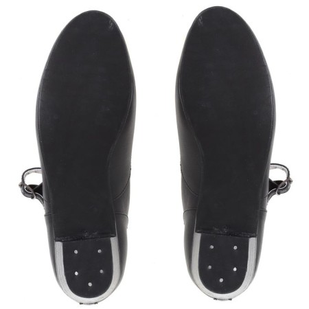 Folk -folk shoes, insole length 23.5 cm, black color-2