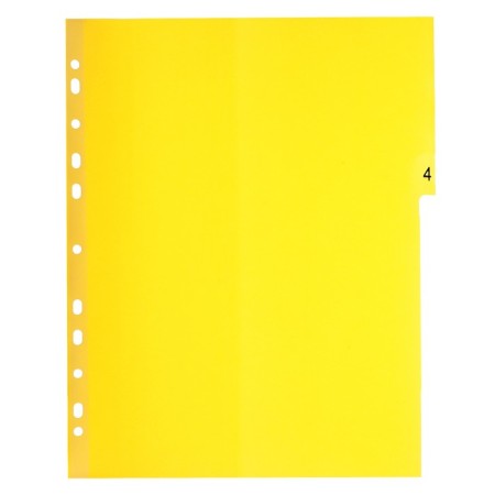 A set of A4+ Office-2000, digital 1-10, color, color, plastic 140 μm-6