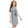 Dress for girls, height 122 cm, white color