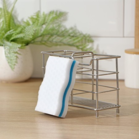 Melamin sponge with a foam layer, 10 × 6 × 2.5 cm, color mix-10