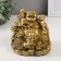 NECKE Polystone for bronze "Hothee with children" 10.8x10x9.5 cm