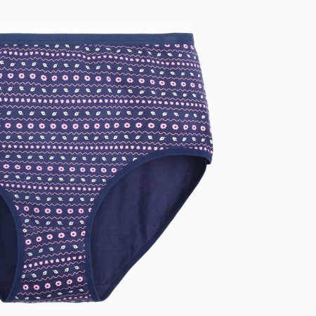 Panties female color dark blue, size 58-60-1
