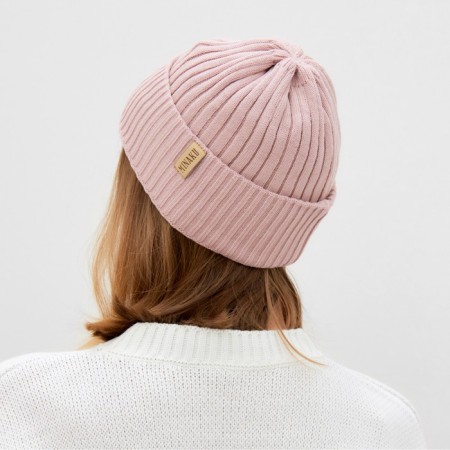 Women's hat Minaku "Bini" color powder, size 54-56-2