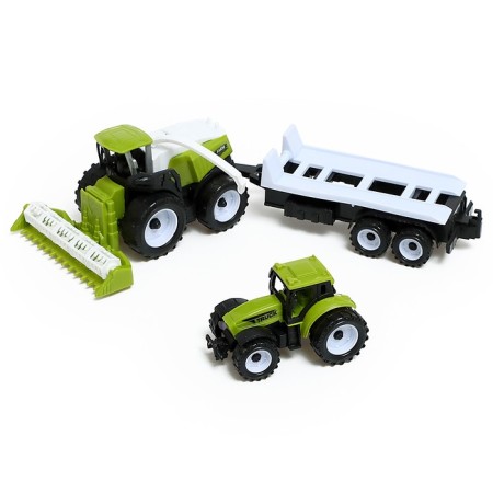 A set of combines "Farmer", inertia, with a trailer, 3 pcs., Mix-6