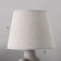 Traffic lamp with lampshade Risalux “Ridge”, 1 × 40 W, E27, Gray, Figure base, 20 × 20 × 32 cm