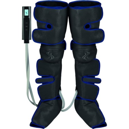 Compression lymphatic drainage legs Bradex KZ 1167, knee heating, black