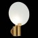 Sconces st. SL1231.301.01. Vittoria. 1x60 W, E14, 20x28 cm, brass color