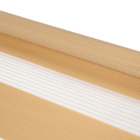 Curtain-rod "Day and Night", size 160x160 cm, coffee color with milk-1