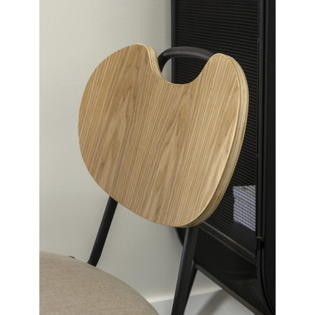 Hillen chair, 565 × 445 × 785 mm, the color is light brown-2