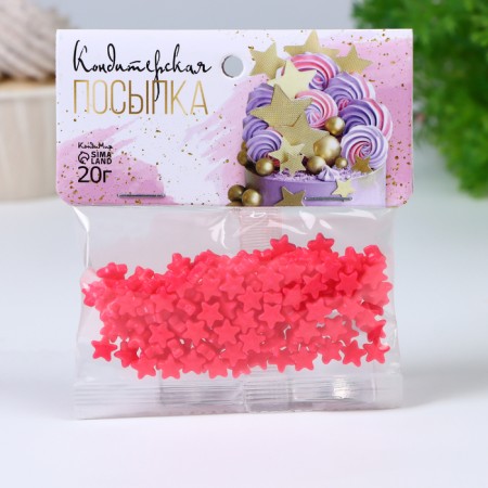 Confectionery sprinkling "Zvezda", 20 g-1