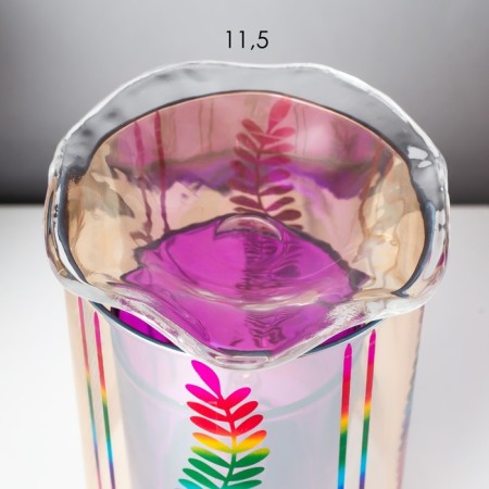 Aromariner touchscap "leaves" G9 35W gold 10.5x10.5x20 cm Risalux-4