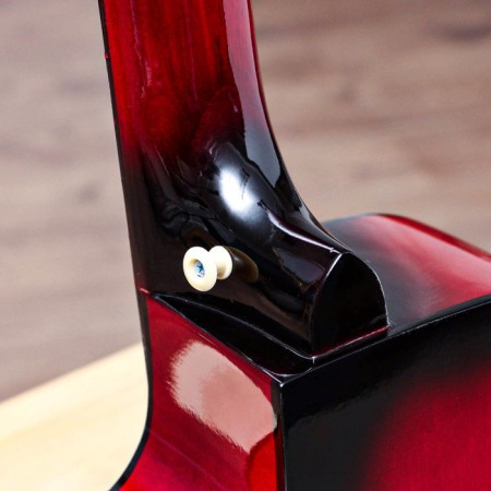 Acoustic guitar Music Life QD-H38Q-JP red, 6 string, 97 cm-5