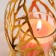 Candlestick 8.5 x 13.5 cm, gold