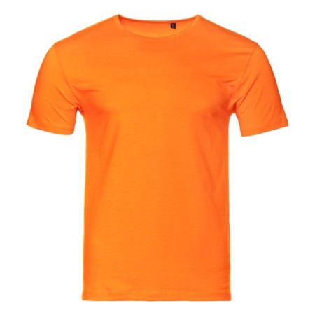 Male T -shirt, size 46, orange color