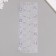 Sticker Plastic Straza "Bracelettes" mix 27.5x9.5 cm