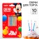 Set of candles untouched for a cake, 10 pcs, Mickey Mouse