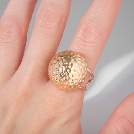 Ring "Shar" space, color gold, dimensionless-2