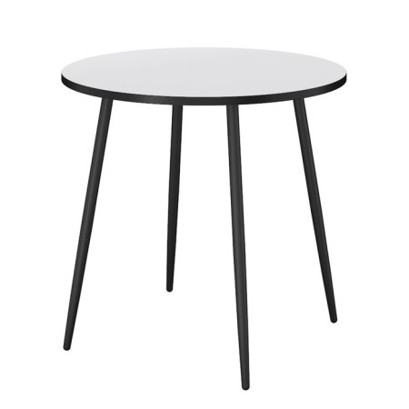 Dining table Polini Home London, white-black color-2