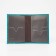 TEXTURA passport cover, turquoise color