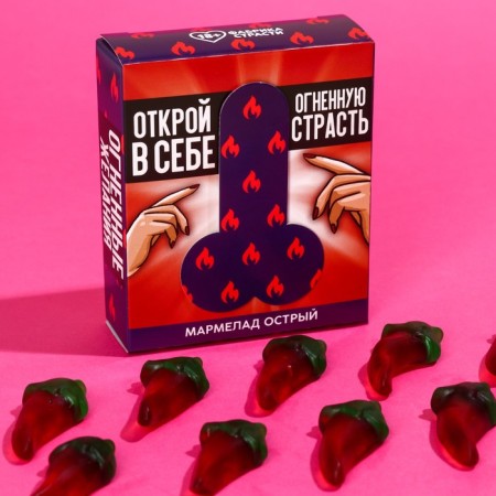 Marmalade acute “fiery desires” with chili pepper, 60 g. (18+)-1