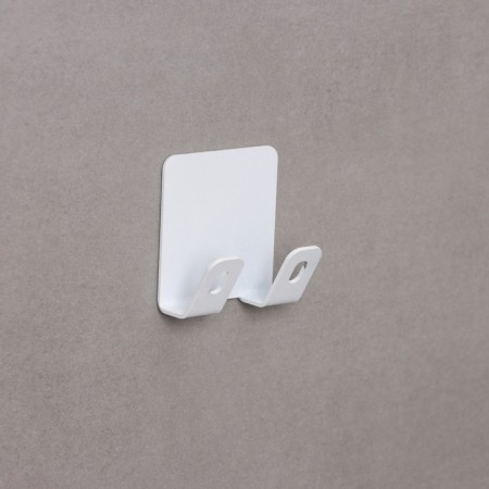 Double wall -mounted self -adhesive “loft”, 55 × 50 × 35 mm, white color-2