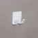 Double wall -mounted self -adhesive “loft”, 55 × 50 × 35 mm, white color