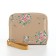 Women's wallet with lightning, beige color