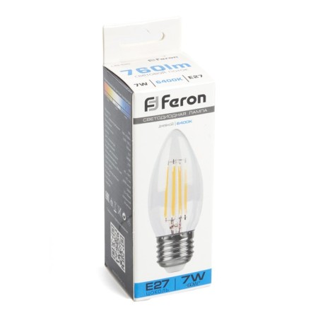 LED LED Feron, E27, 7 W, 230 V, daylight-1