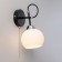Sconces Citilux "Stephen" CL141411, 12x25.5 cm, 1x75W, e27, black color