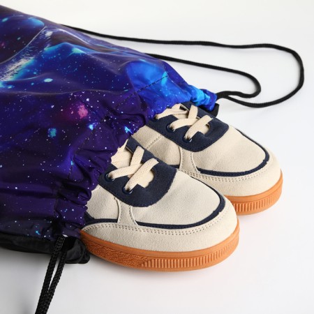 Back for shoes on the lace, black/blue color-3