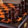 Wooden chess "Dark Classic", 30 x 30 cm, board game, King H-8 cm