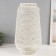 Metal candlestick, PVC "Flashlight. Book" White 50x28x28 cm