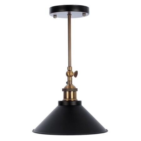 Ceiling Lamp "Gregory" Black 1x40W E27 22x22x15 cm Bayerlux