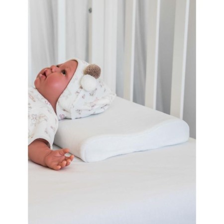 Memory foam pillow "Universal", rectangular, milk color-2