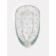 Rant Rainbow coconut-cocoon, white/turquoise color