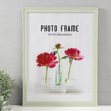 Photo frame plastic 30x40 cm "mint" mint 42.8x32.8x1.1 cm