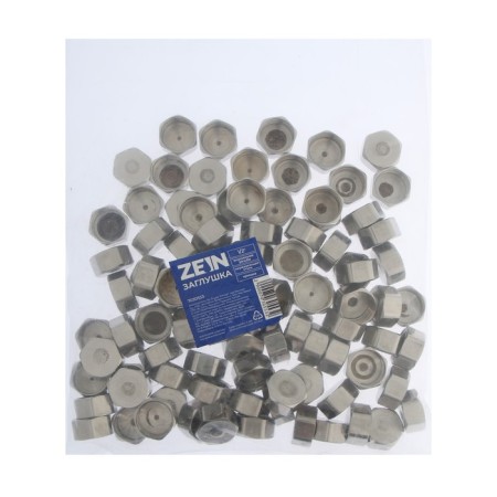Zein English plug, 1/2 ", cover, internal thread, stainless steel-2