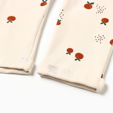 Pants Kroshka I'm oranges r. 86-92, milk-5