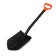 Automobile shovel, acute, l = 83 cm, metal stalk, with a pen, Greengo