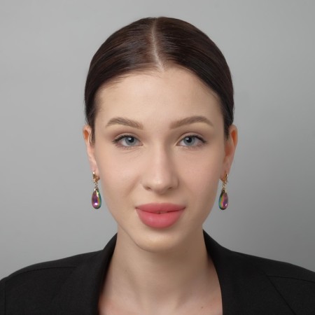 Earrings with “Illusion” rhinestones, a drop is large, the color is white-bonzine in gold-3