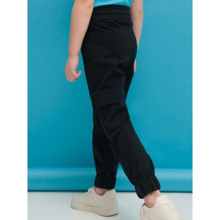 Pants for girls, height 92 cm, black color-9