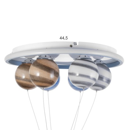 Causte "Flight" 6he27 40W white 50x50x60cm-13
