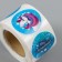 Stick Paper "Fairytale" d = 2.5 cm 252 pcs in roll
