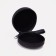 Case for coins/headphone headphones, black/orange color