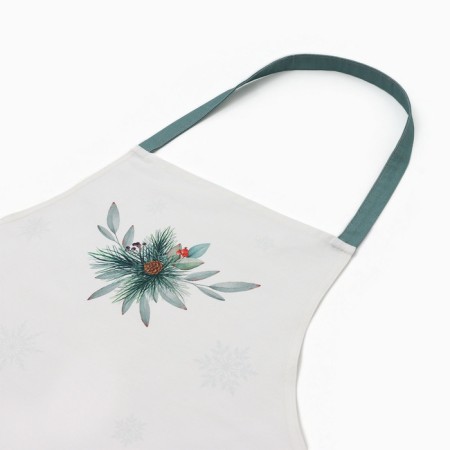 Apron Ethel "New Years Treat" 60x70 cm, 100% cotton, sarzha 190 g/m2-4