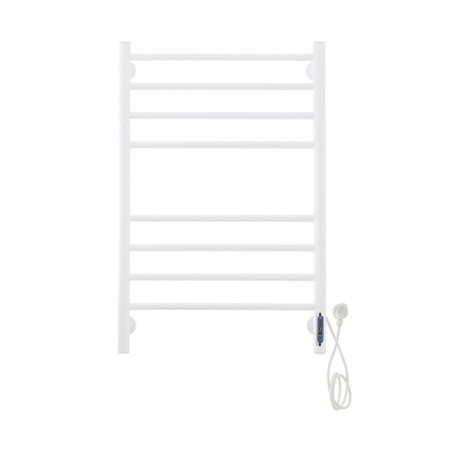 Domoterm electric heated towel rail "Medea" P8, 500x800 mm, right, white matte-1