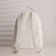 A backpack with a zipper, Textura, external pocket, white color