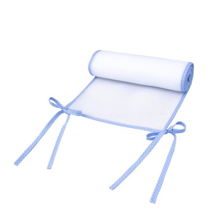 Side in the crib, size 31x180 cm, blue color-8