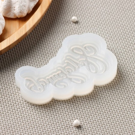 Silicone form "C 8 March", 8 × 4.5 cm, transparent color-3
