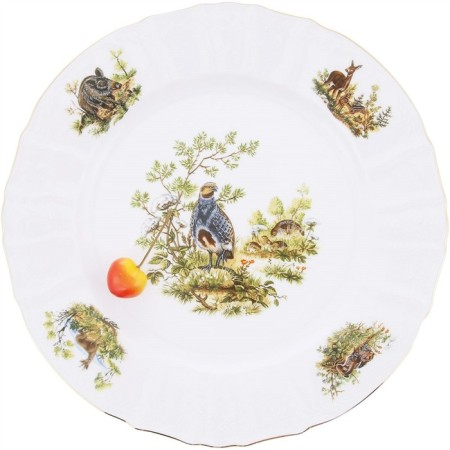 Dining set 6/24 BERNADOTTE, Decor "Hunting Stories", 24 subjects-11